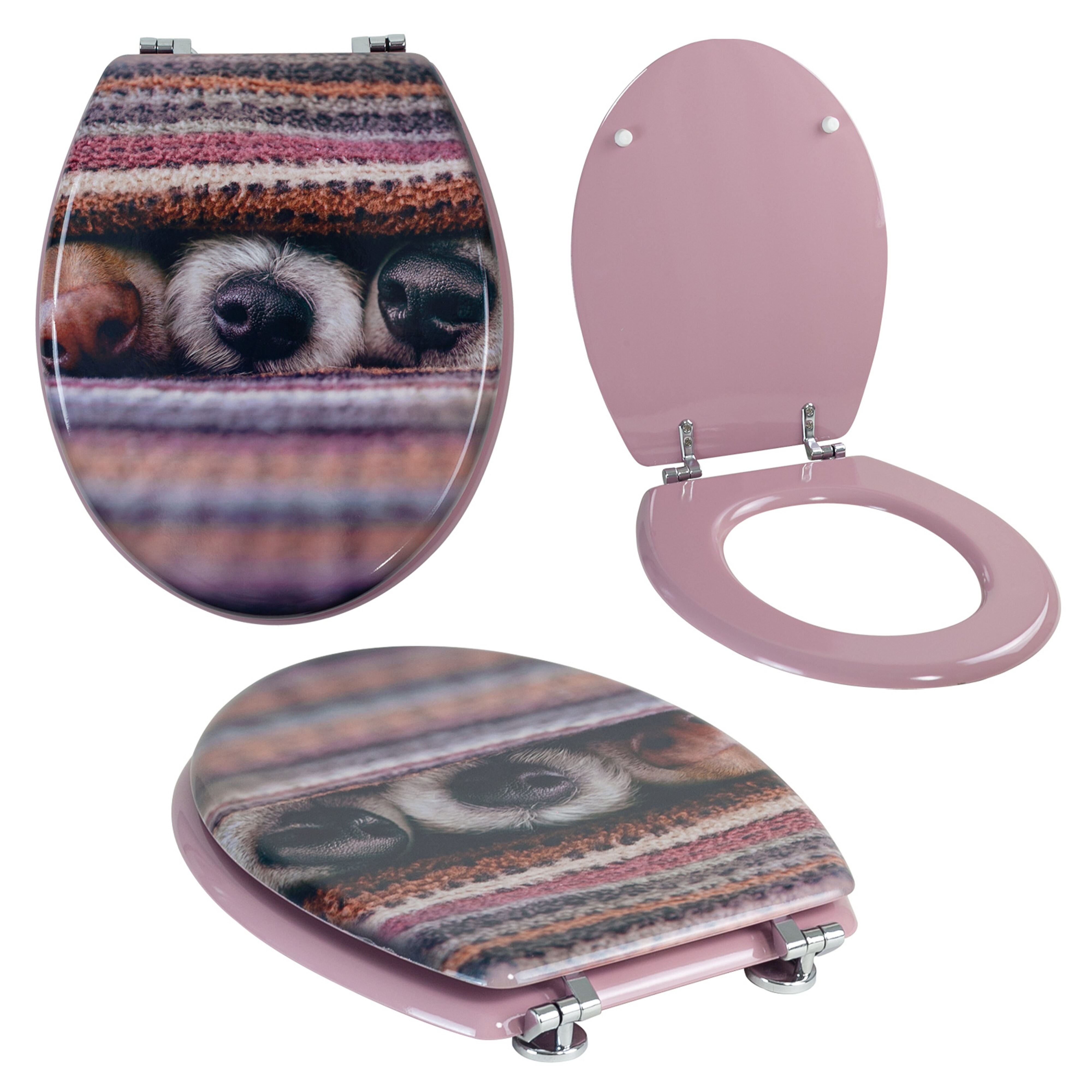 Grafner WC-Sitz mit Absenkautomatik in verschiedenen Designs 