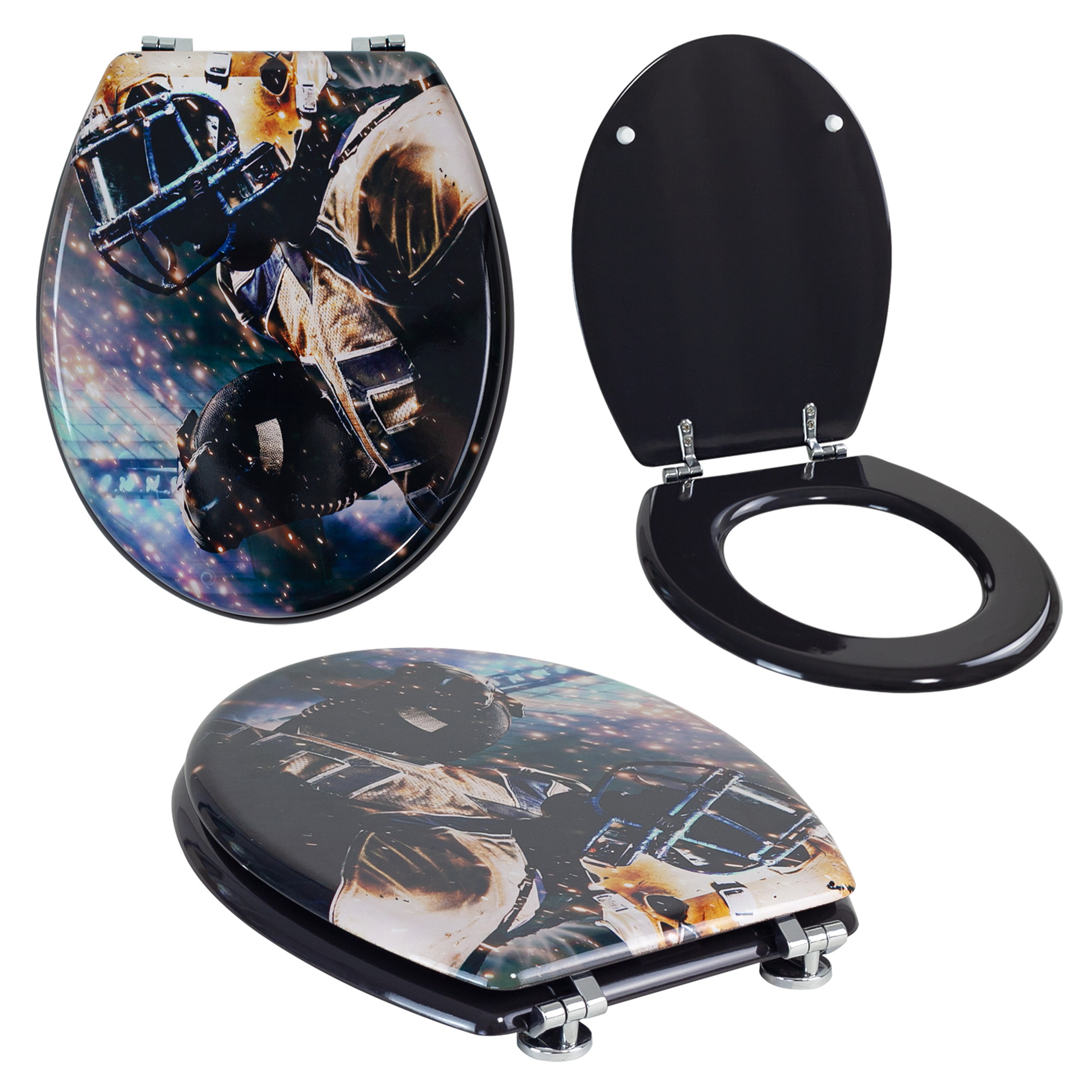 Grafner WC-Sitz mit Absenkautomatik in verschiedenen Designs 