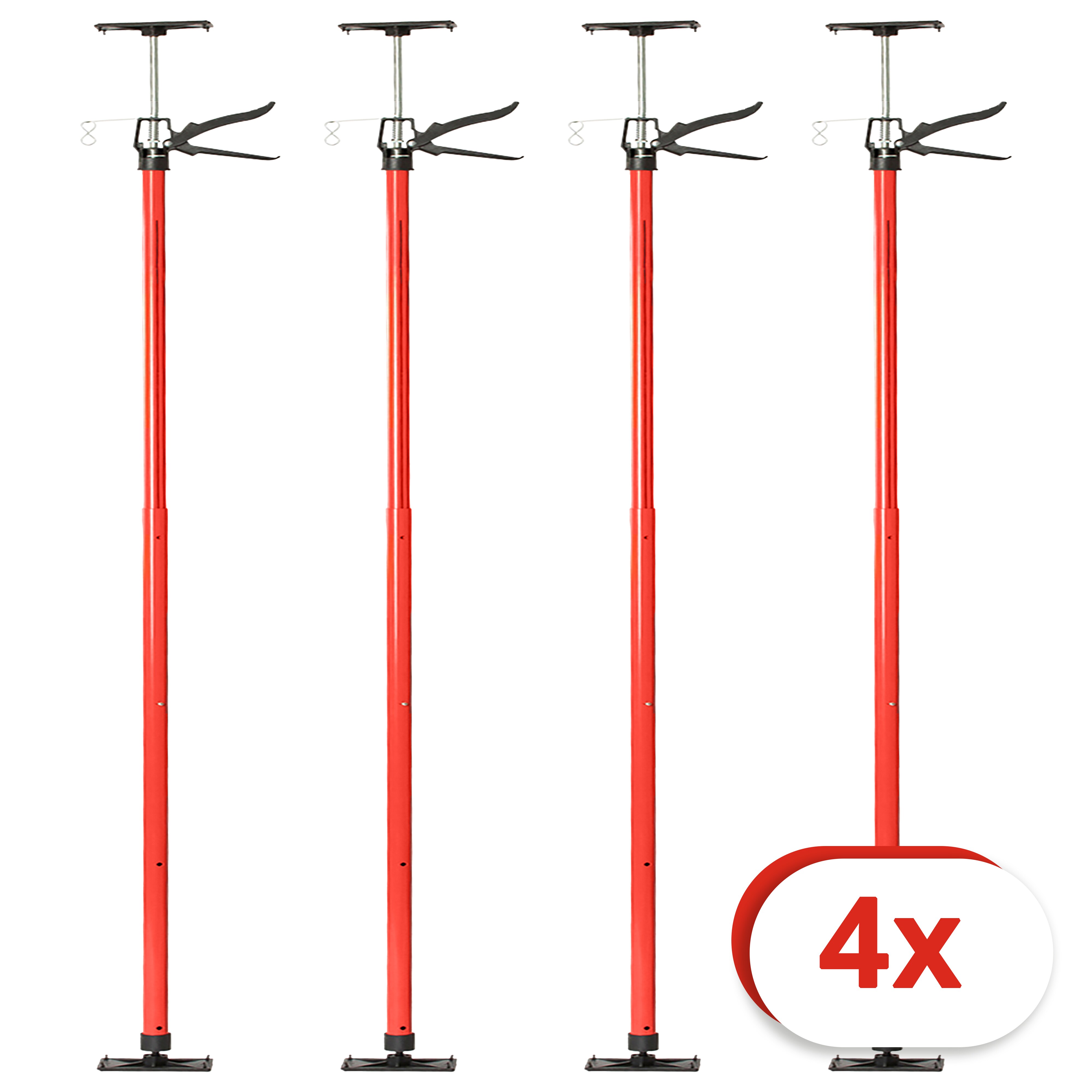 Grafner&reg; 4x Deckenst&uuml;tze 115-290 cm DS10825 