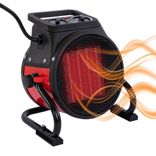 Grafner® Elektroheizer Heizlüfter Bauheizer 3000 Watt Heizstrahler EH10934 