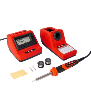 Grafner® Digitale Lötstation mit Display 200 - 450°C 60W Feinlötkolben Lötkolben LS10942 