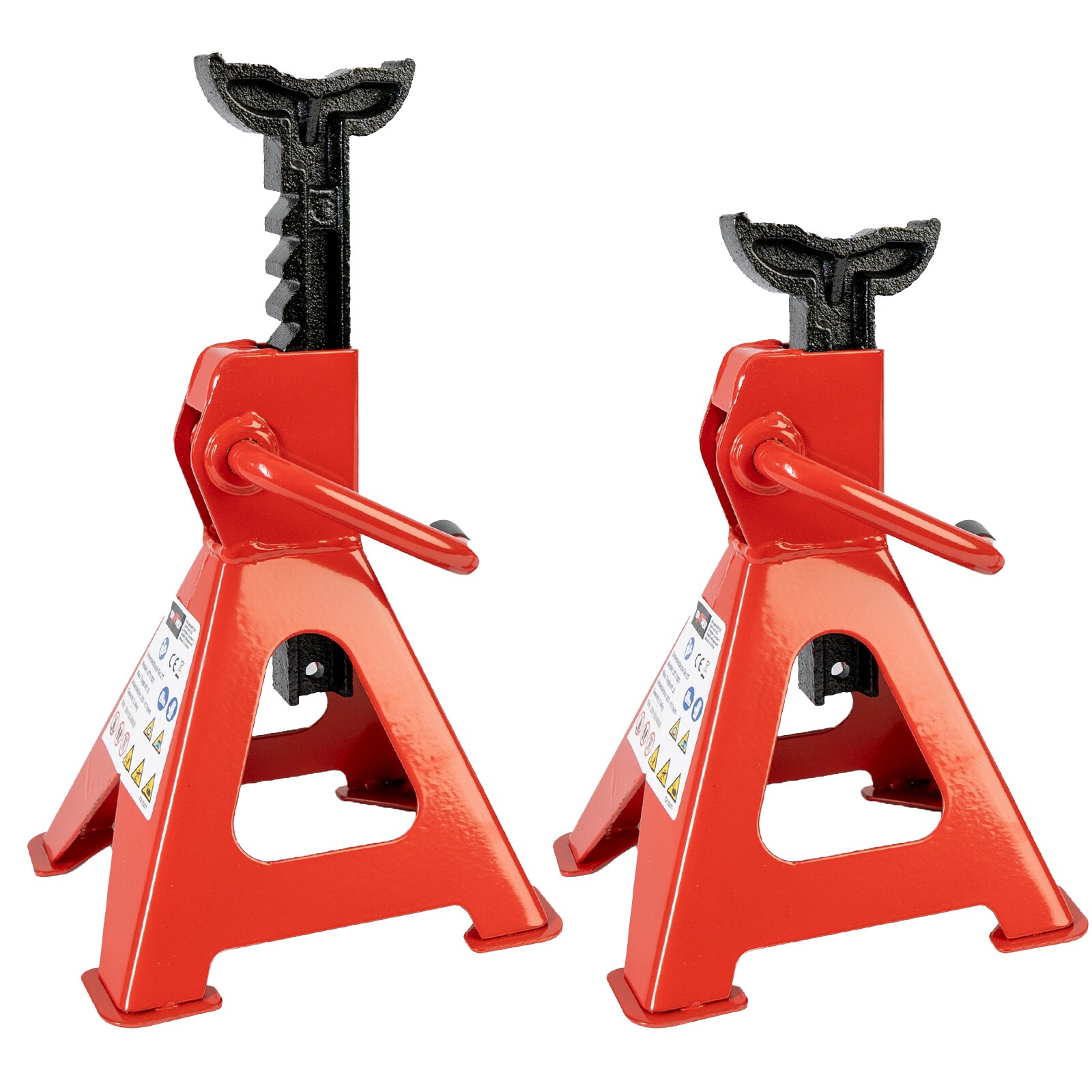 Grafner&reg; Unterstellbock Set 2T KFZ B&ouml;cke Set - 2000 kg h&ouml;henverstellbar 