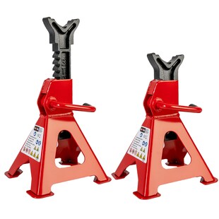 Grafner® Unterstellbock Set 3T KFZ Böcke Set - 3000 kg höhenverstellbar 