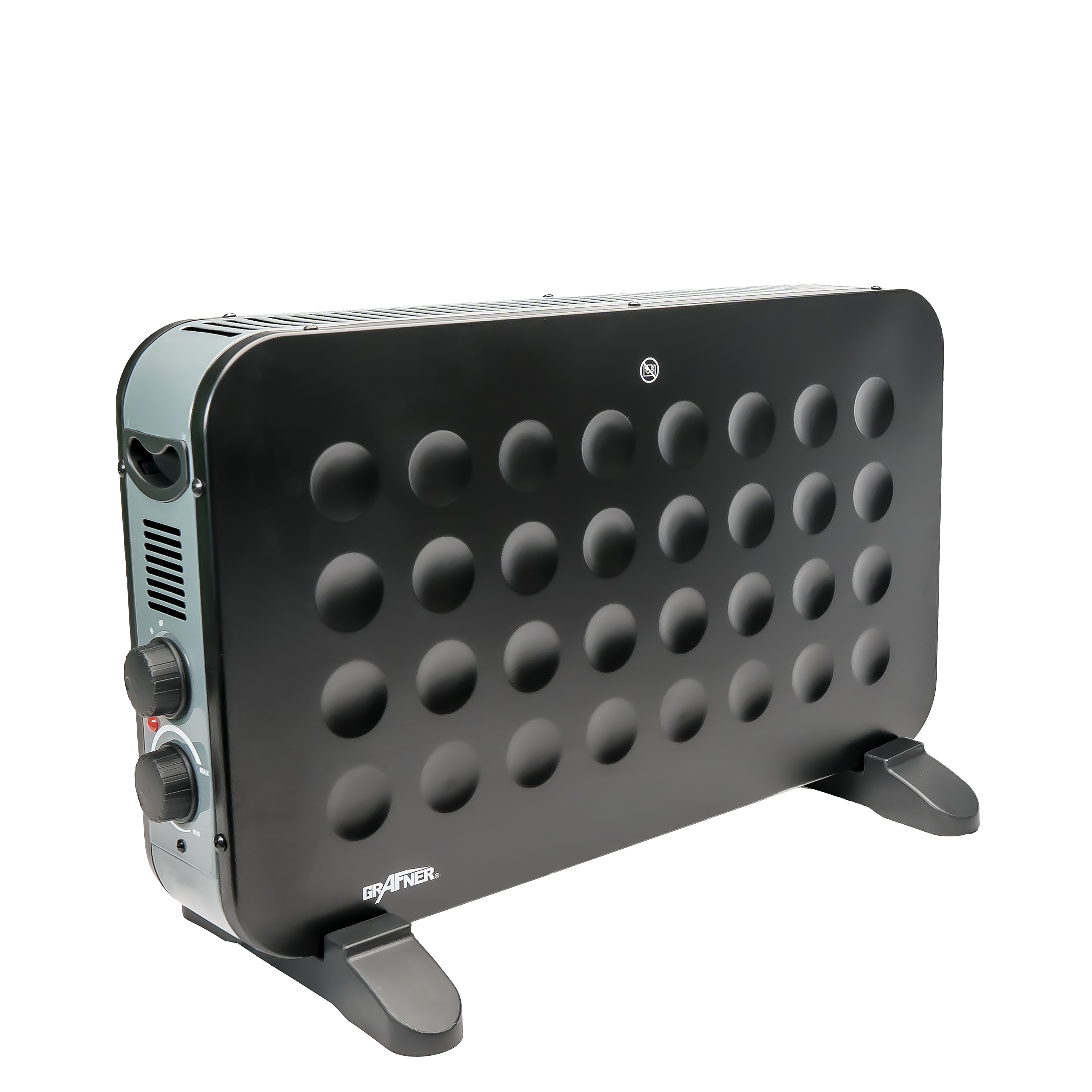 Grafner&reg; Konvektor elektro Heizung 2000 Watt Heizger&auml;t matt schwarz DK11046 