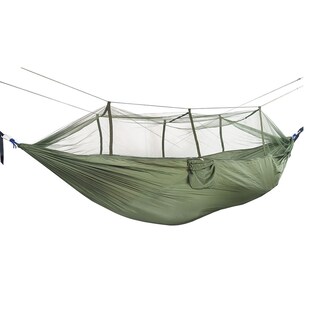 Grafner® Hängematte mit Moskito-Netz max. Belastbarkeit: 200 kg incl. Tasche und Zubehör HM11057 