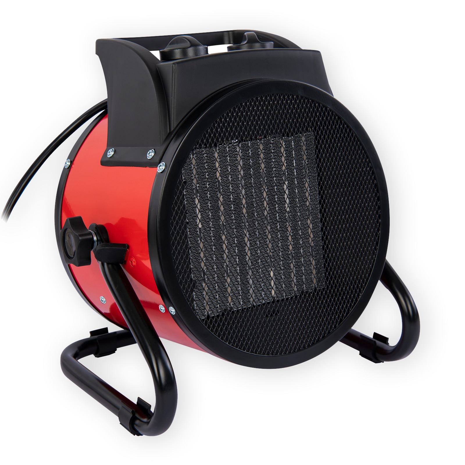 Grafner&reg; Elektroheizer Heizl&uuml;fter Bauheizer 9000 Watt 9kw 400V Heizstrahler 