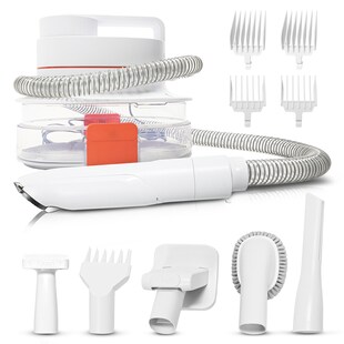 Grafner Hundeschermaschine mit Tierhaar Staubsauger Haustierpflegeset HS11110 