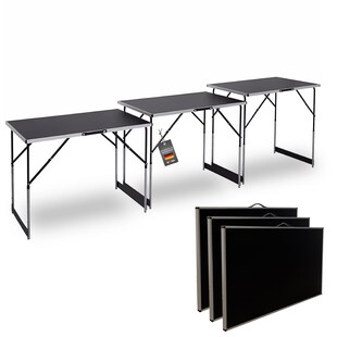 Grafner 3-teiliger Multifunktionstisch Tapeziertisch klappbar höhenverstellbar 