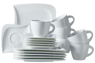 Mäser Kaffeeservice, Porzellan LA MUSICA Elfenbein 