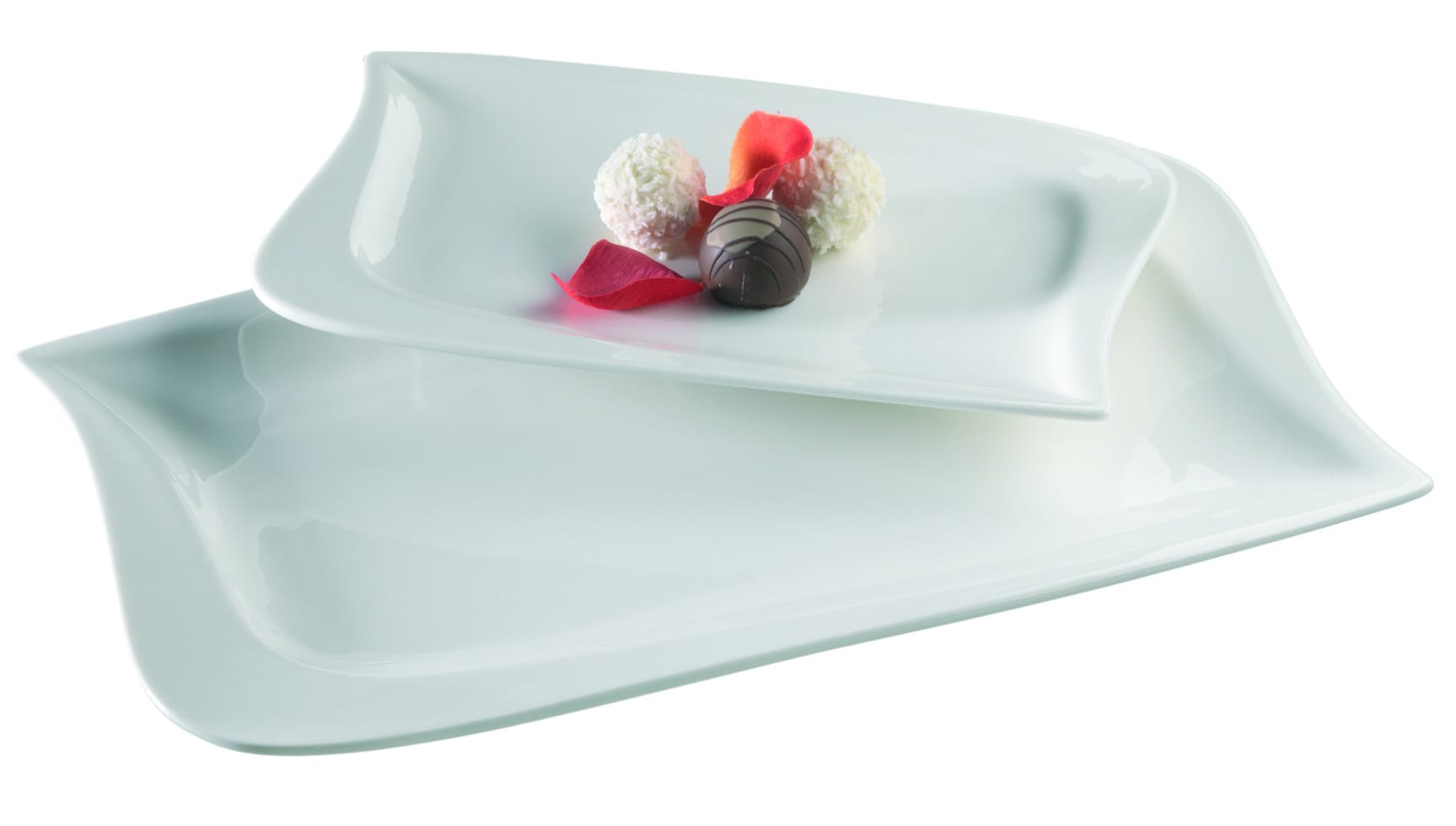 M&auml;ser Plattenset, Porzellan LA MUSICA Elfenbein 