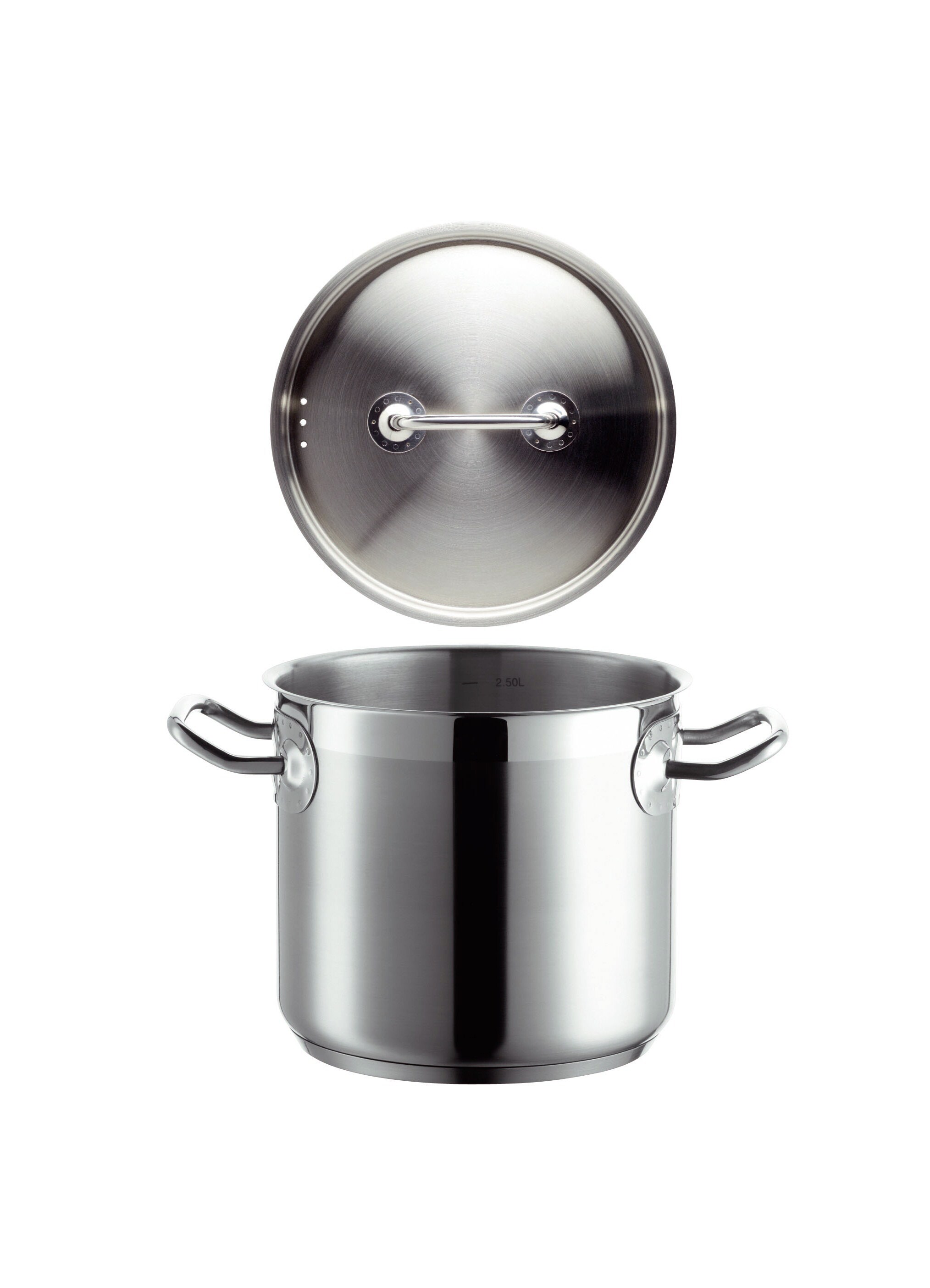 M&auml;ser Gem&uuml;setopf 16cm PROFESSIONAL I Silber 