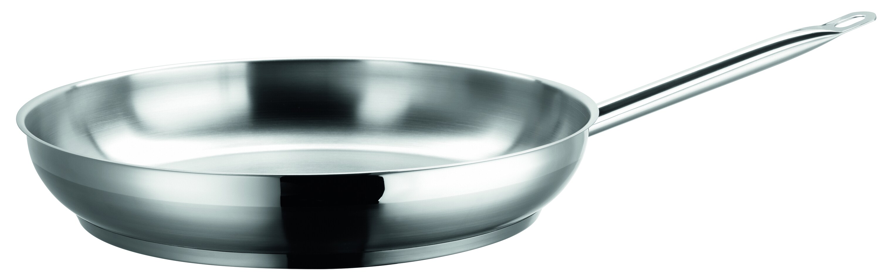 M&auml;ser Bratpfanne 36cm PROFESSIONAL I Silber 