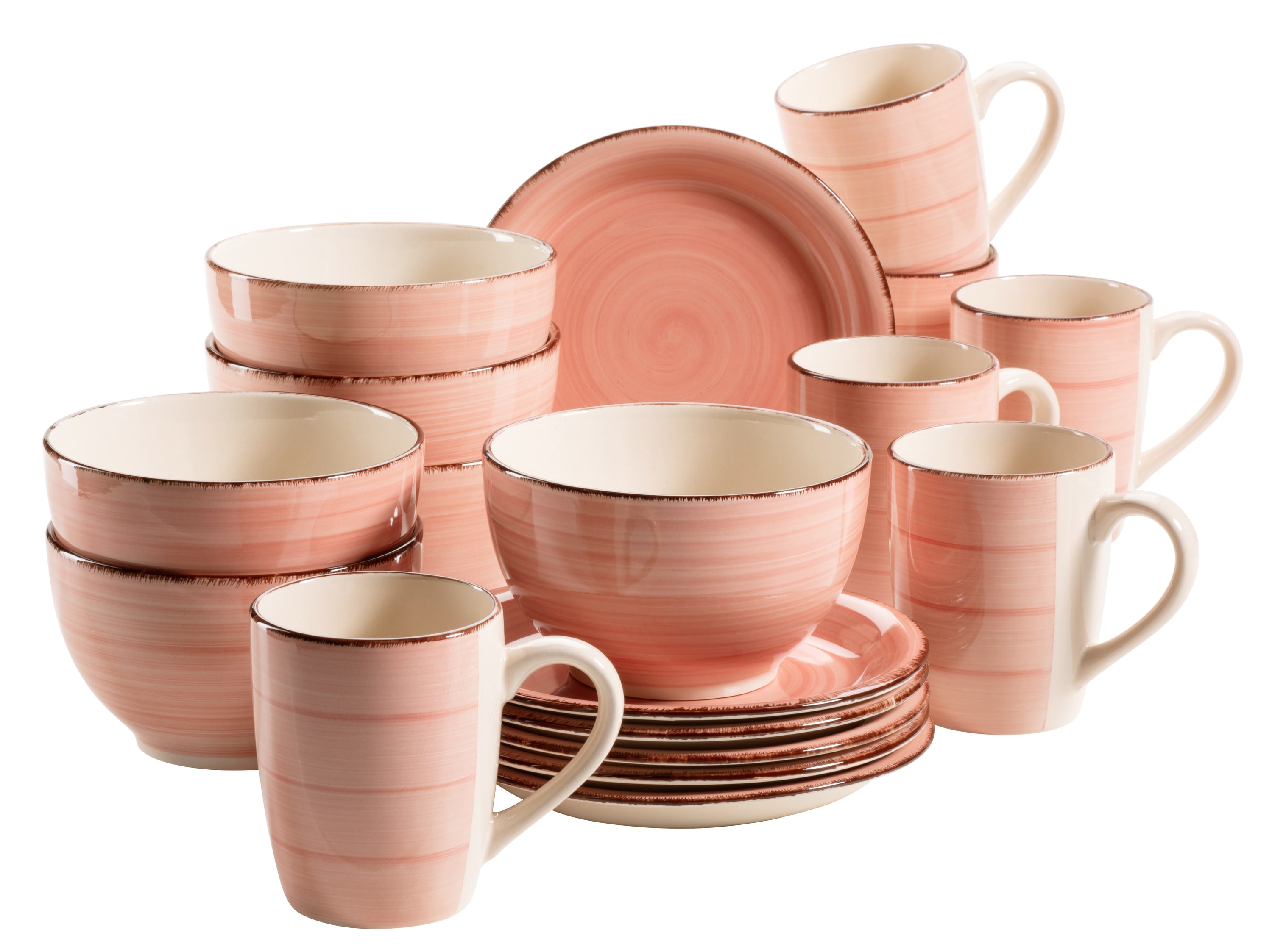 M&auml;ser Fr&uuml;hst&uuml;cksgeschirr, Steingut Lumaca 