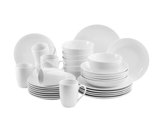 Mäser Barca Kombiservice, Porzellan Weiß 