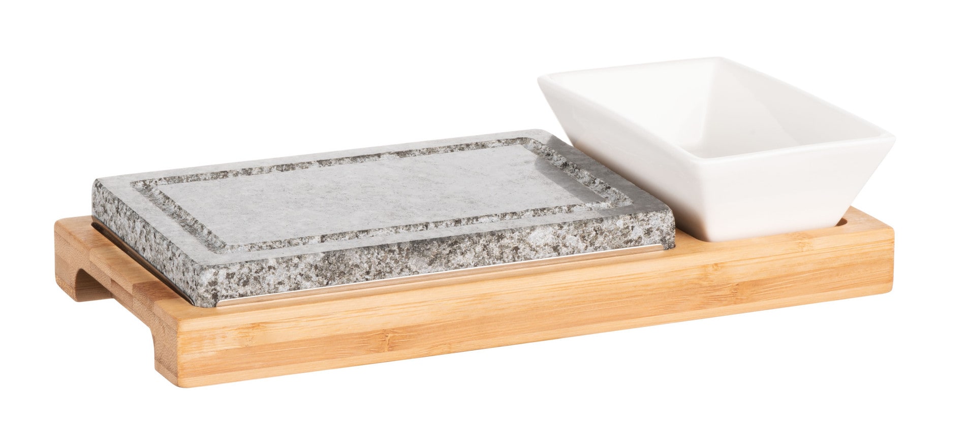 M&auml;ser Hei&szlig;er Stein - Schwarz, Braun, Wei&szlig; 