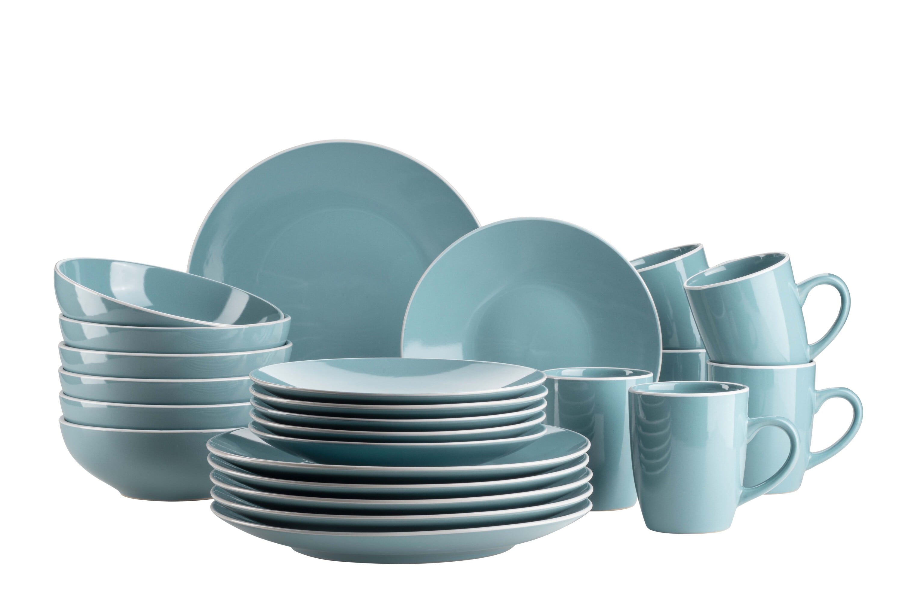 M&auml;ser Geschirr-Set, Steinzeug Elissa 