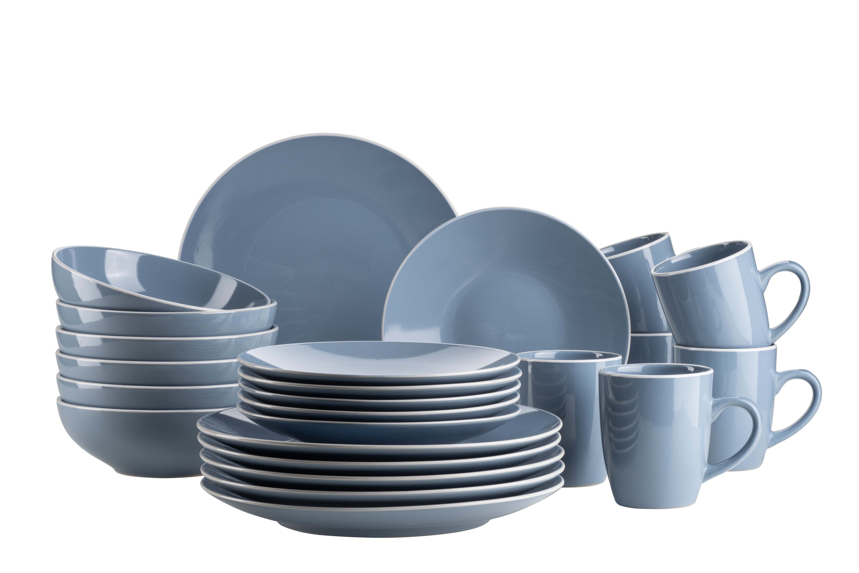 M&auml;ser Geschirr-Set, Steinzeug Elissa 