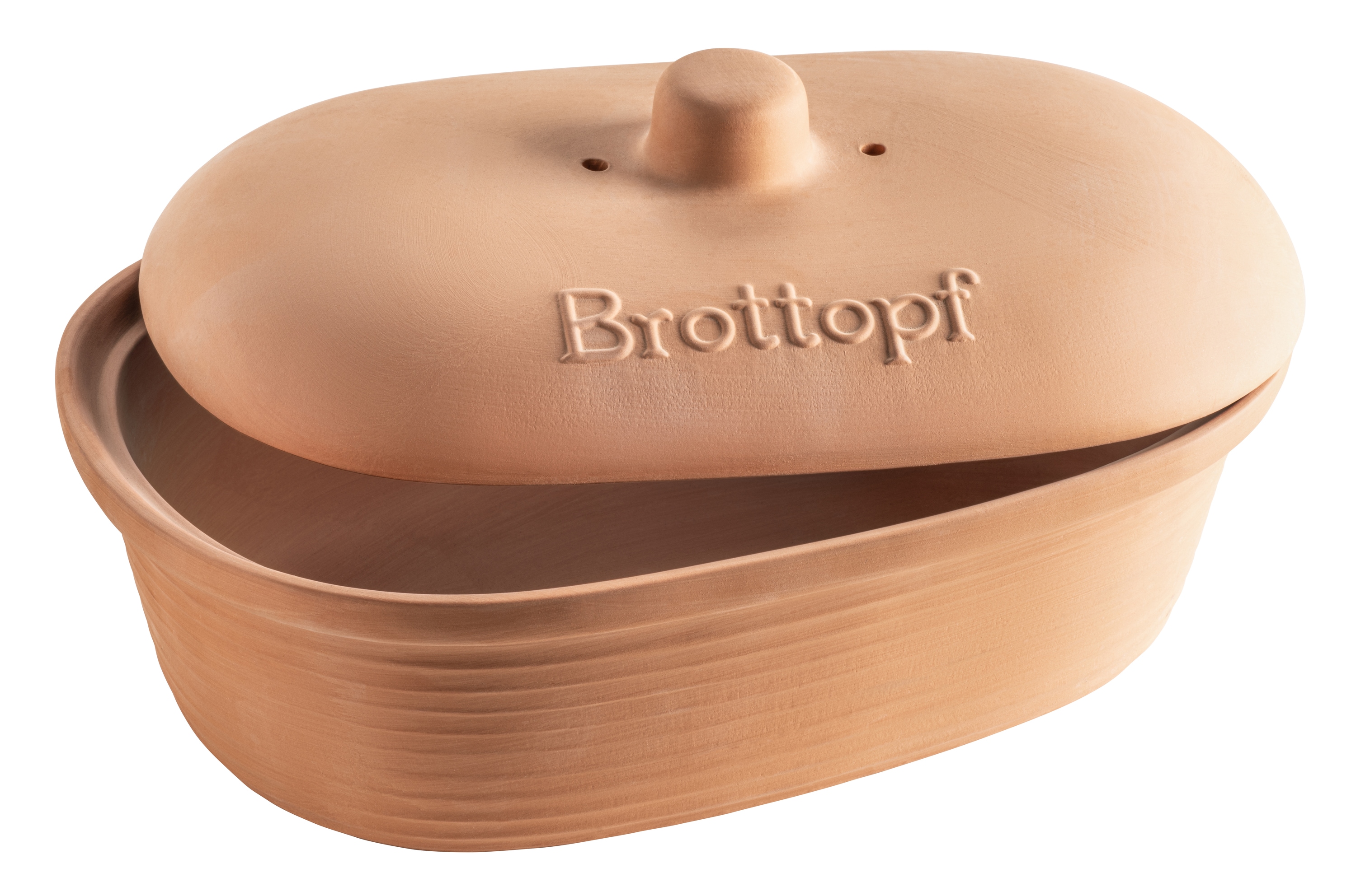 M&auml;ser Brottopf, Steingut Ceramica Braun 