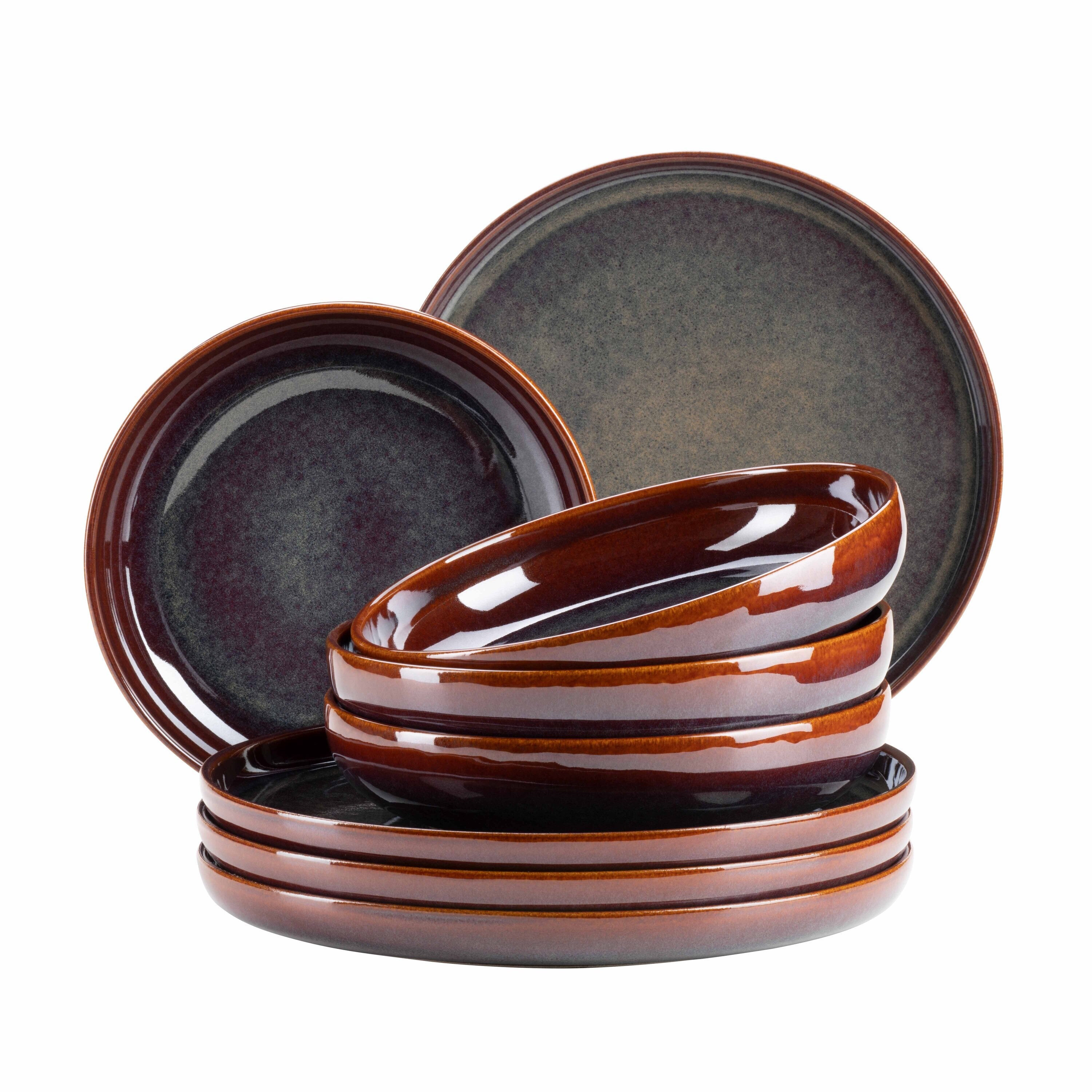 M&auml;ser Tafelservice, Steinzeug Elina Uno 