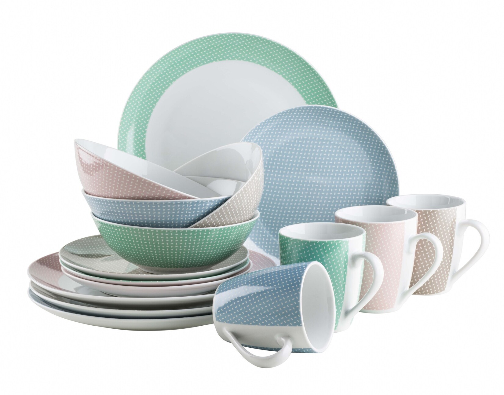 Geschirr-Set, Porzellan Kitchen Time II