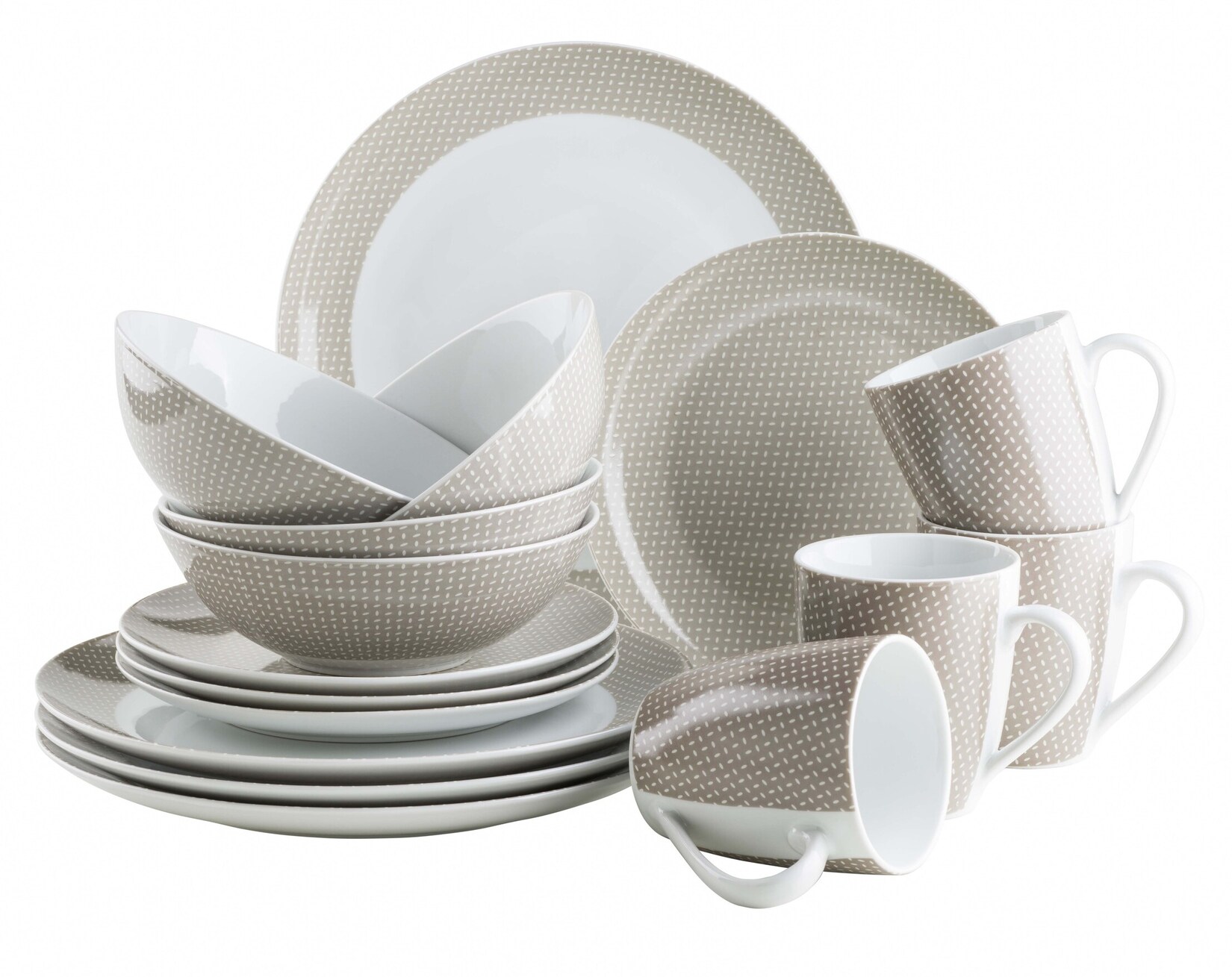 Geschirr-Set, Porzellan Kitchen Time II