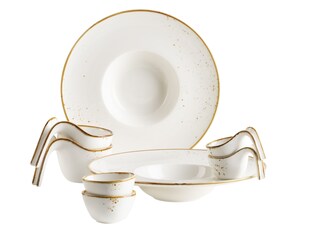 Mäser Gourmet Set, Porzellan Pintar Beige / Braun 