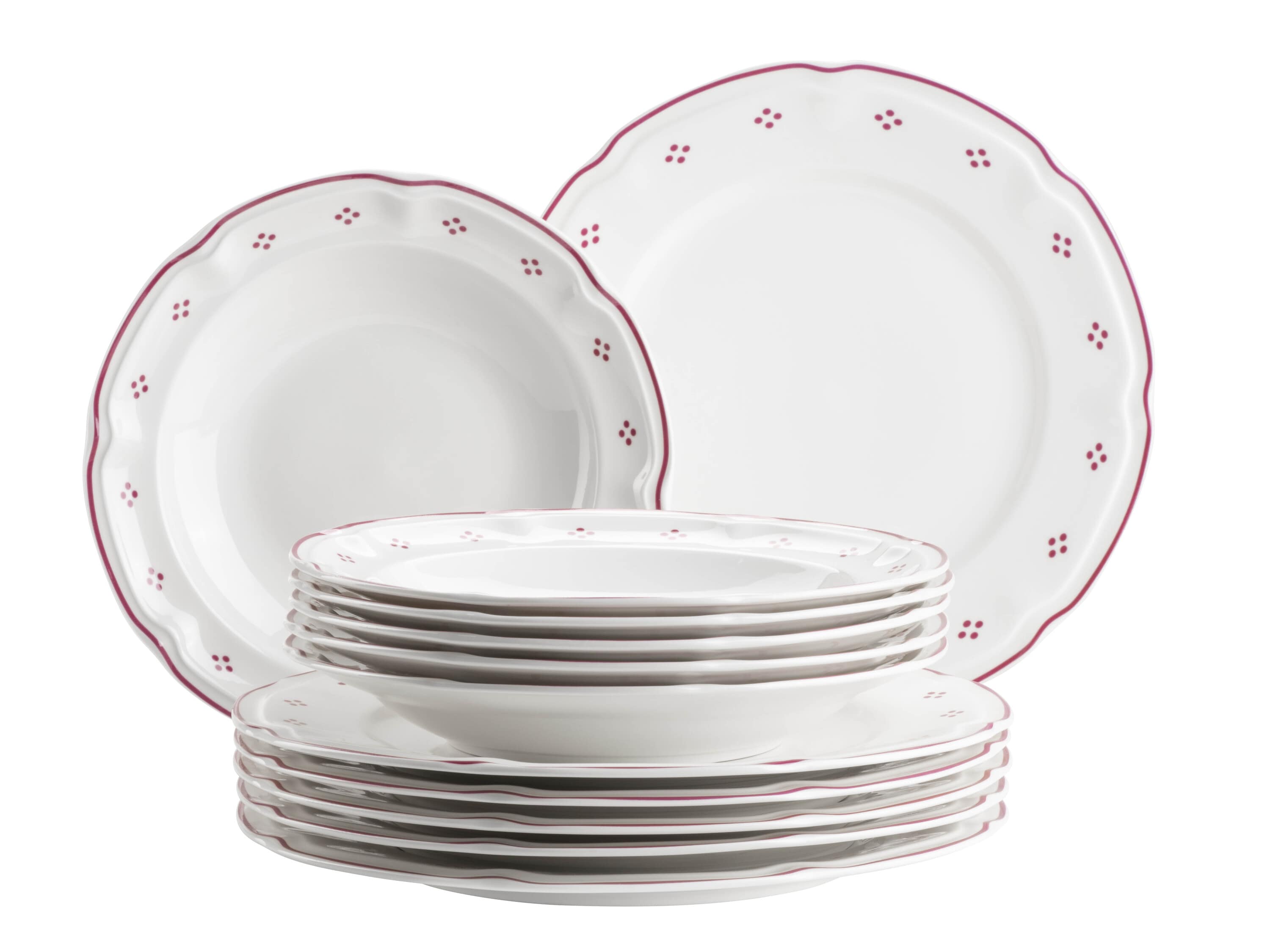 M&auml;ser Tafelservice, Porzellan Lova 