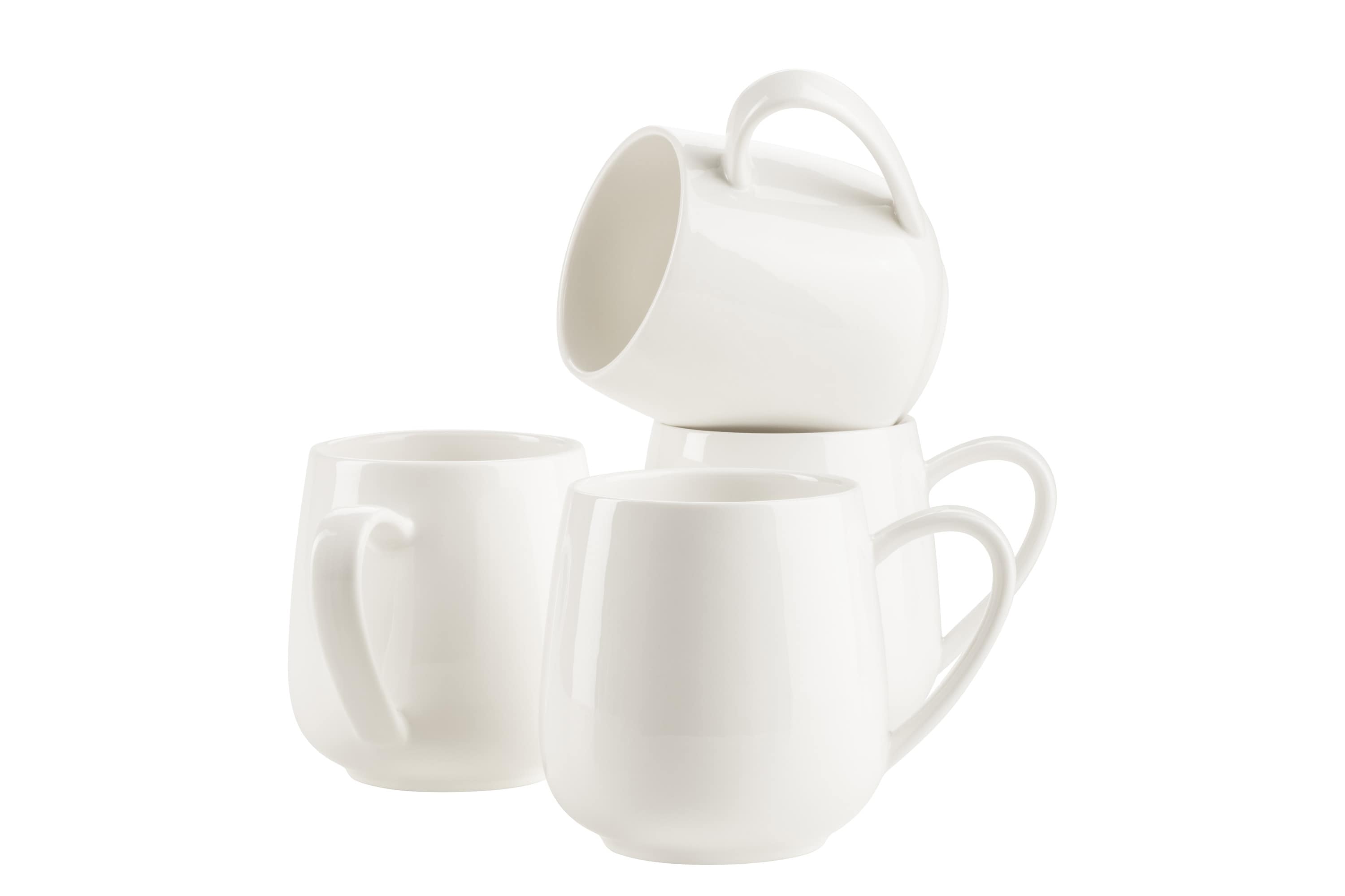 M&auml;ser Kaffeebecher Set, Porzellan Taya Wei&szlig; 