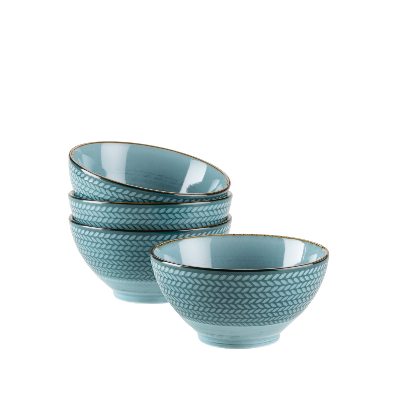 Schüssel-Set, Porzellan Prospero Blau