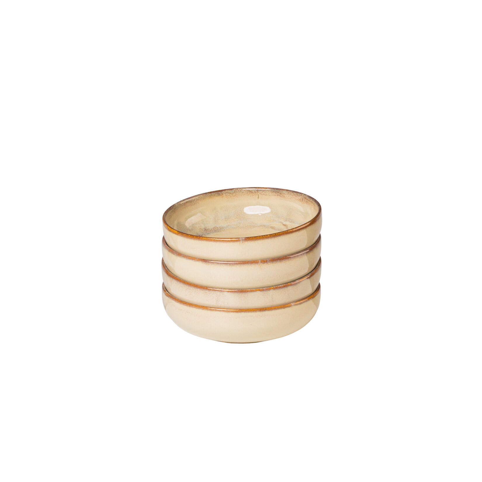 Schüssel-Set, Steinzeug Nebelwald Beige