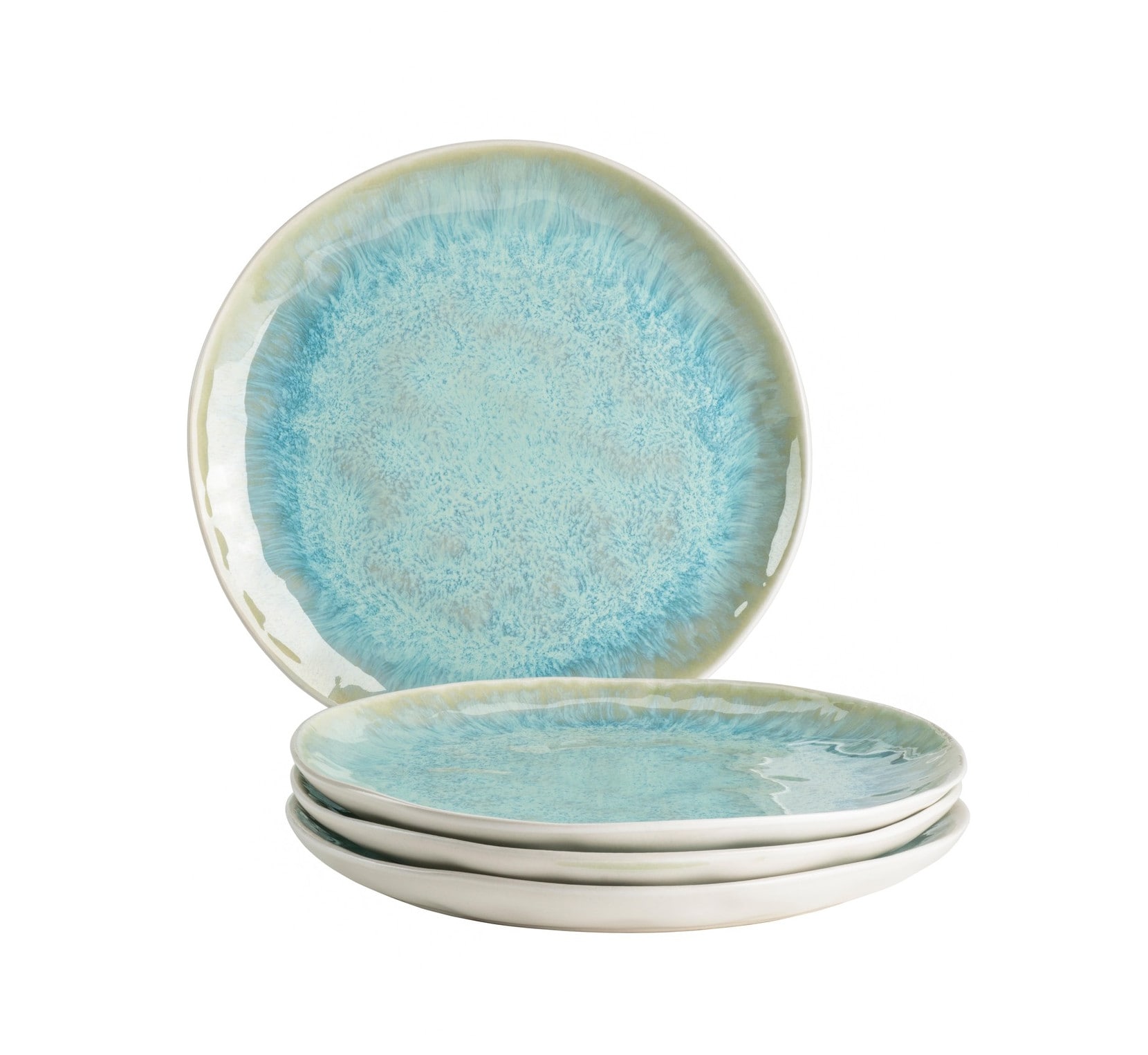 M&auml;ser Dessertteller-Set, Steinzeug Frozen 