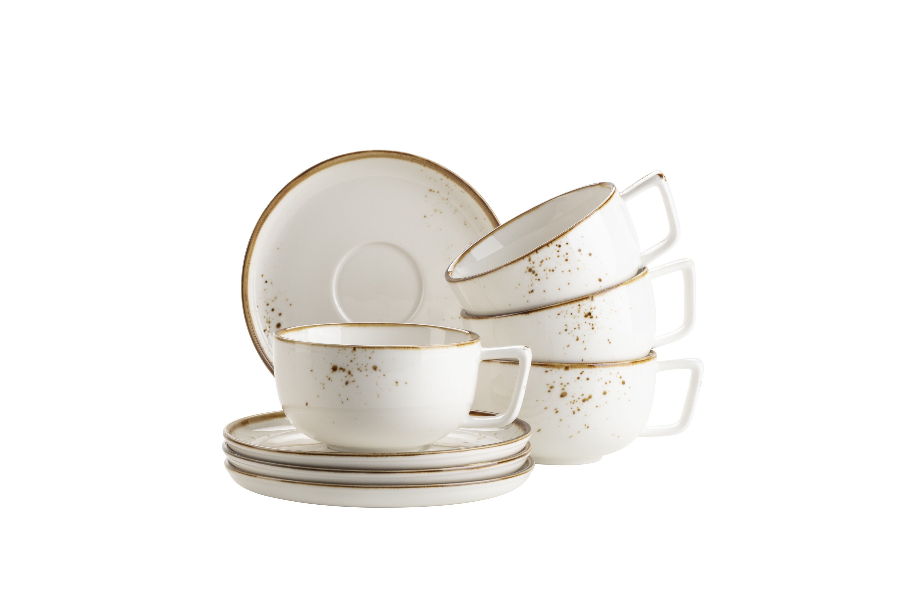 M&auml;ser Kaffeetassen-Set, Porzellan Pintar 