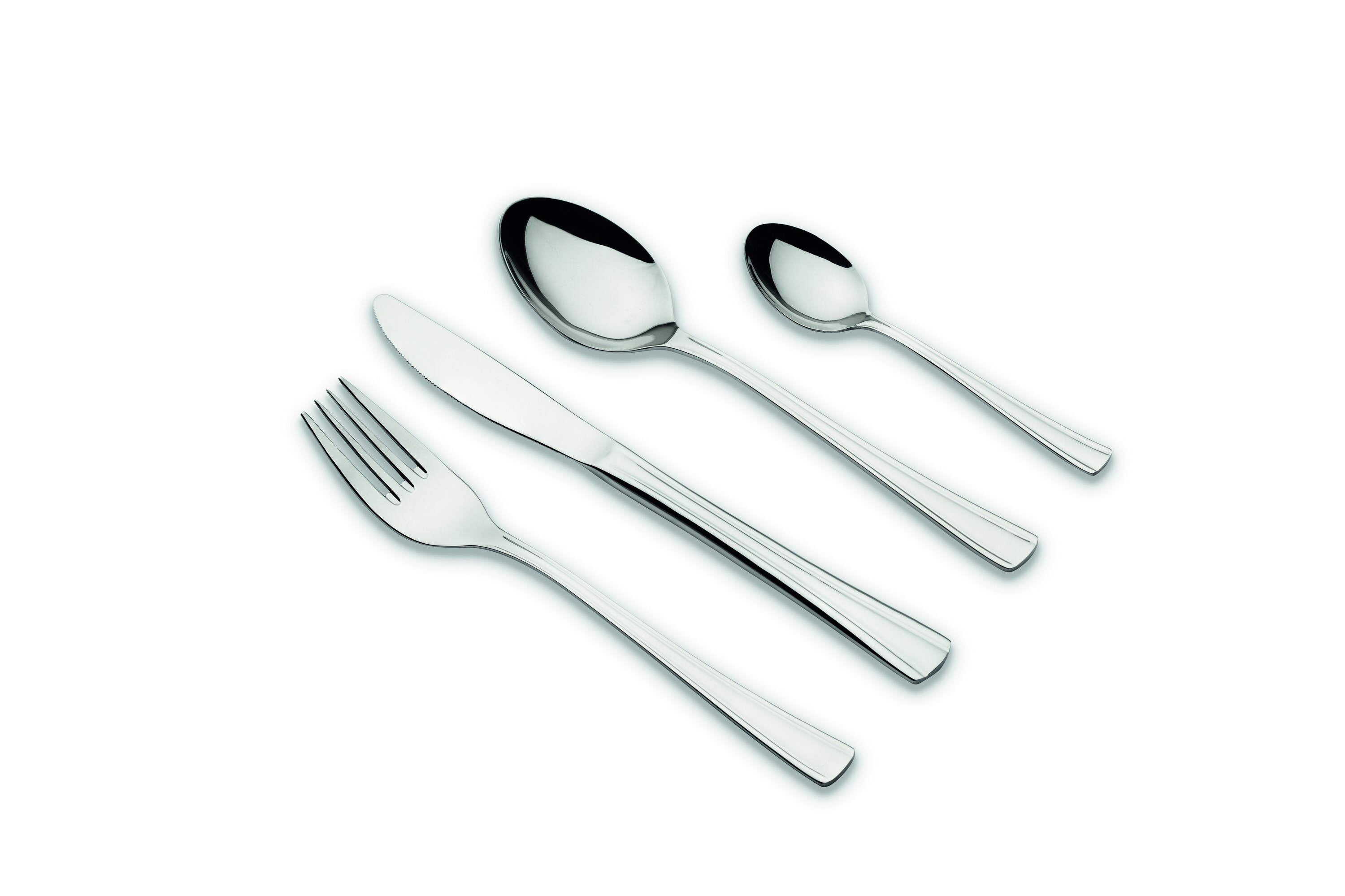 M&auml;ser Besteck-Set, Edelstahl Cindy Silber 