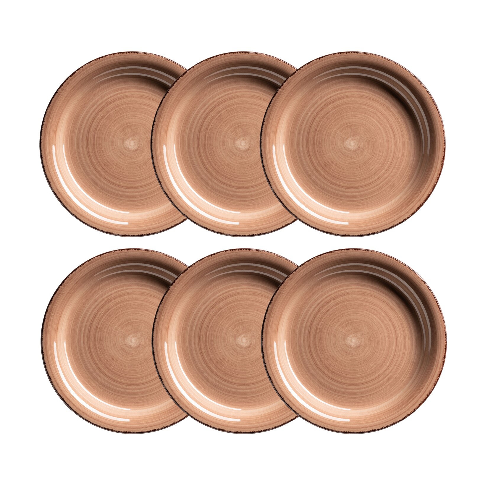 Dessertteller-Set, Steingut LUMACA