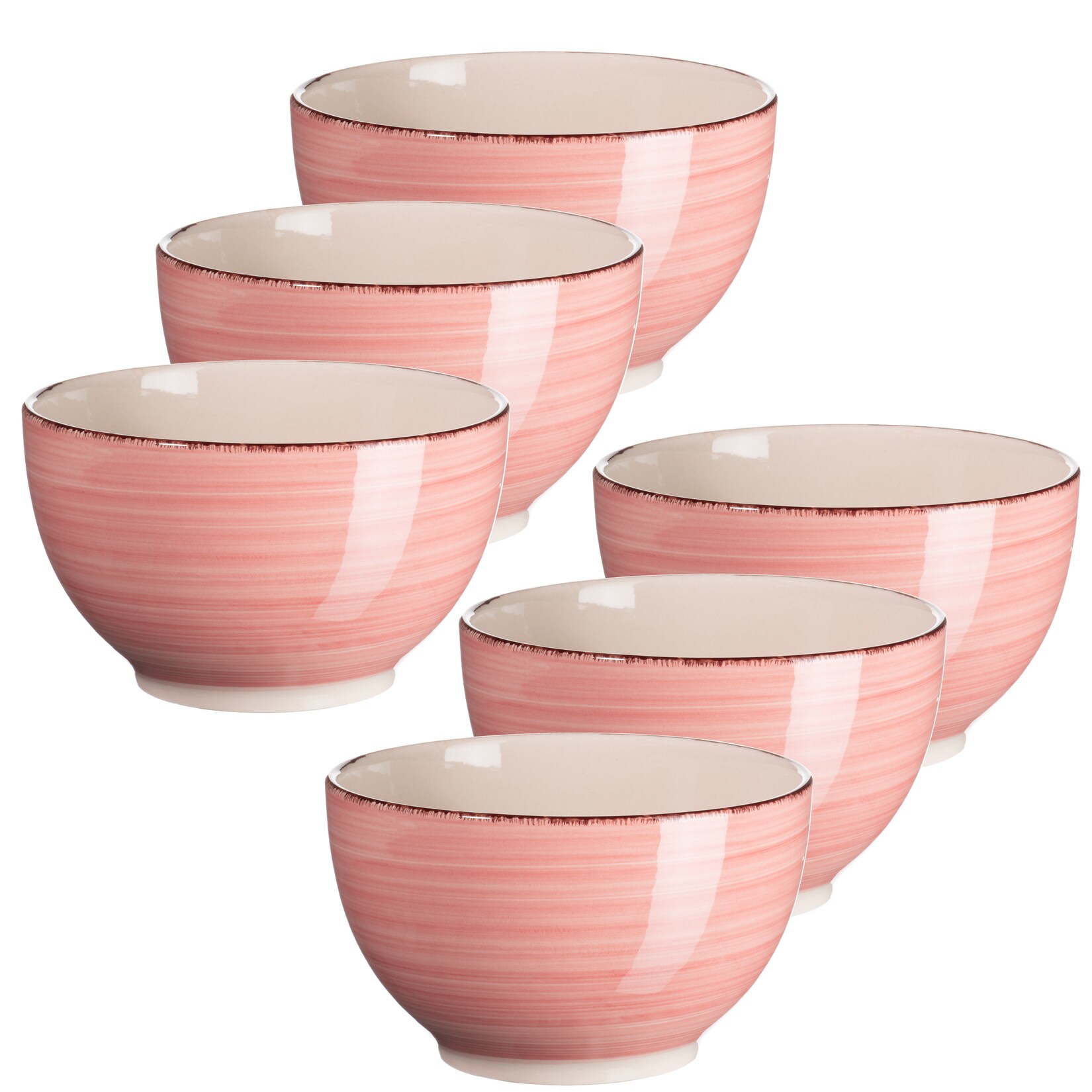 Müslischalen-Set, Steingut LUMACA