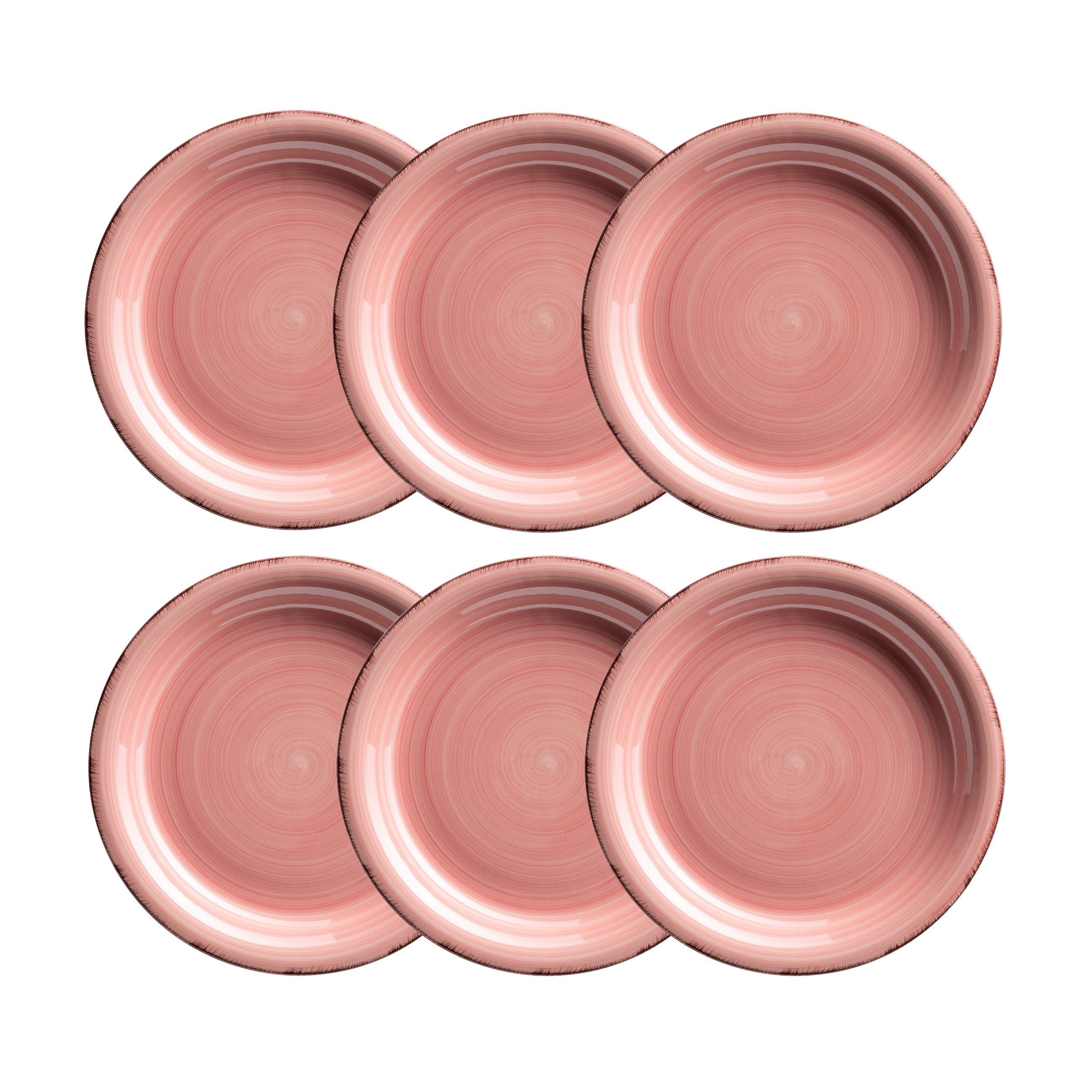 M&auml;ser Dessertteller-Set, Steingut LUMACA 