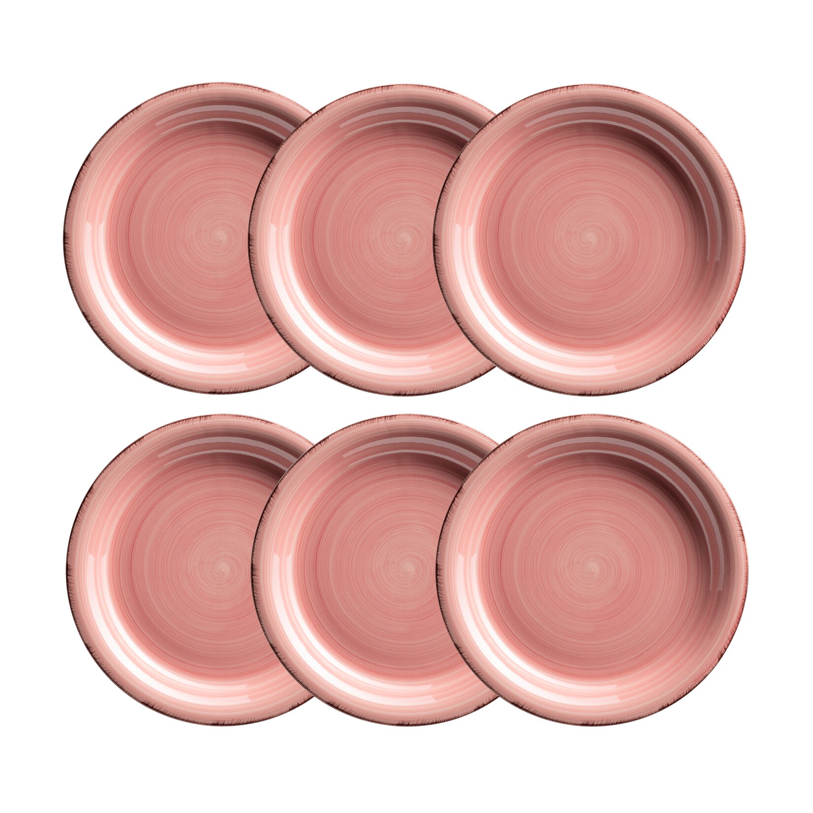Dessertteller-Set, Steingut LUMACA