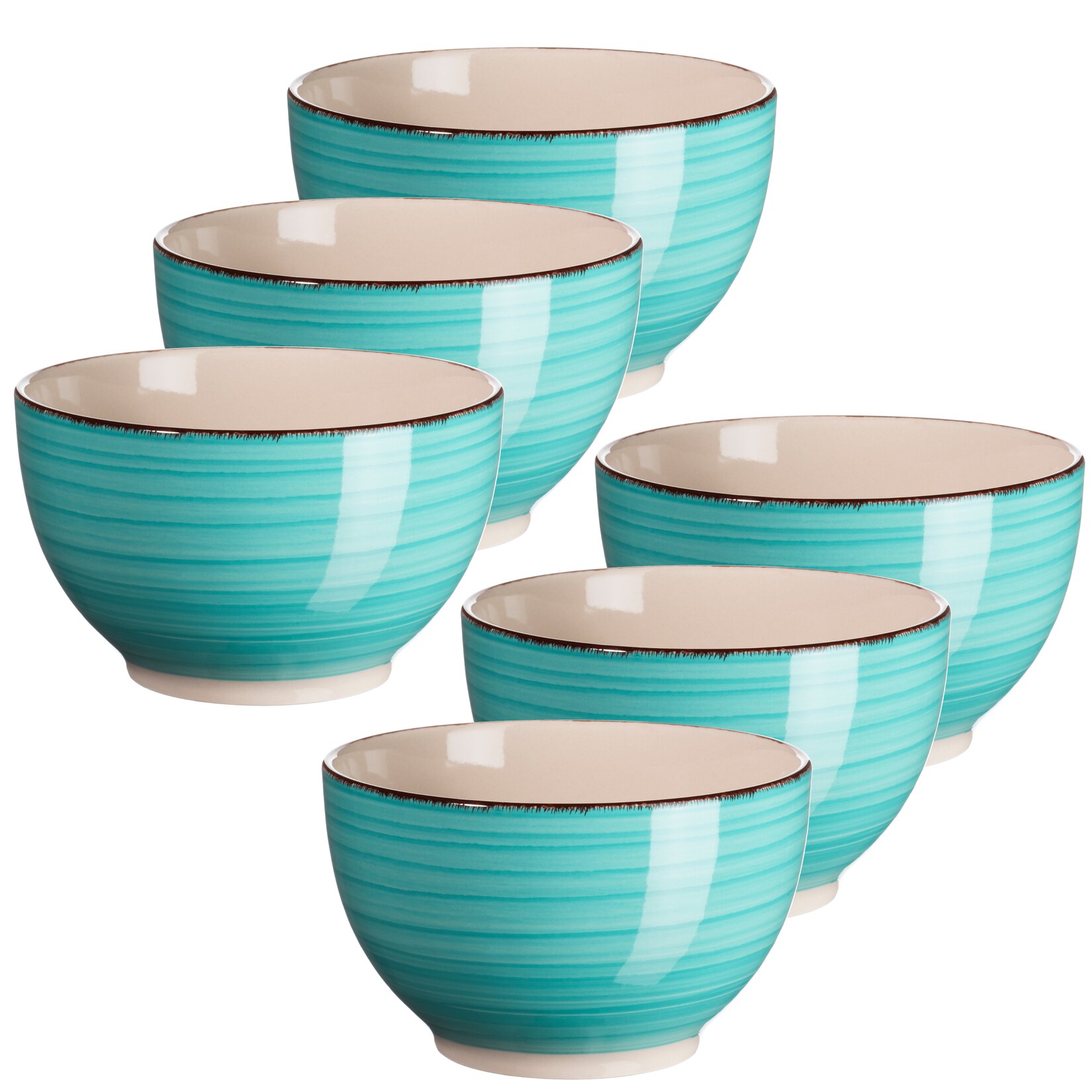 Müslischalen-Set, Steingut LUMACA