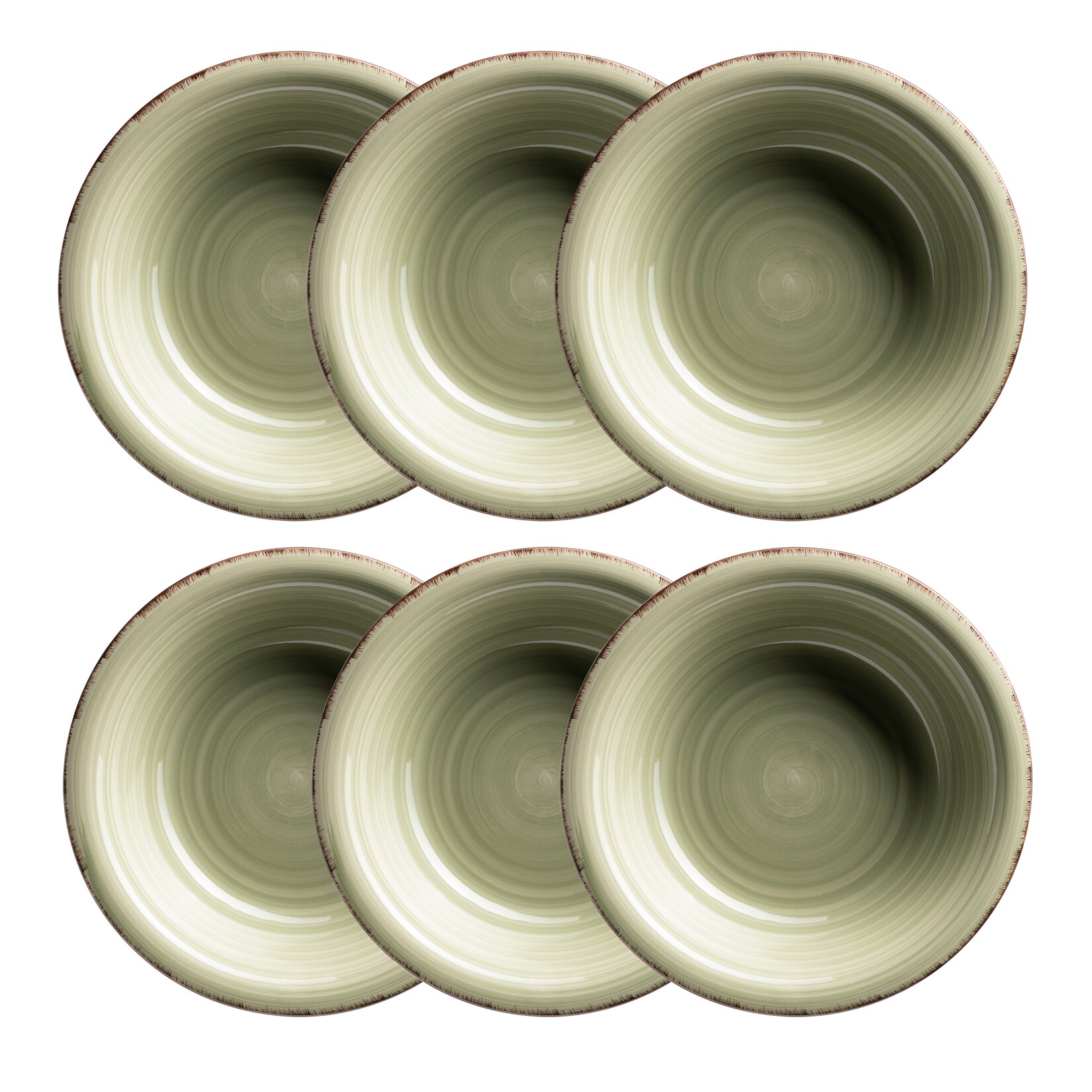 Suppenteller-Set, Steingut LUMACA