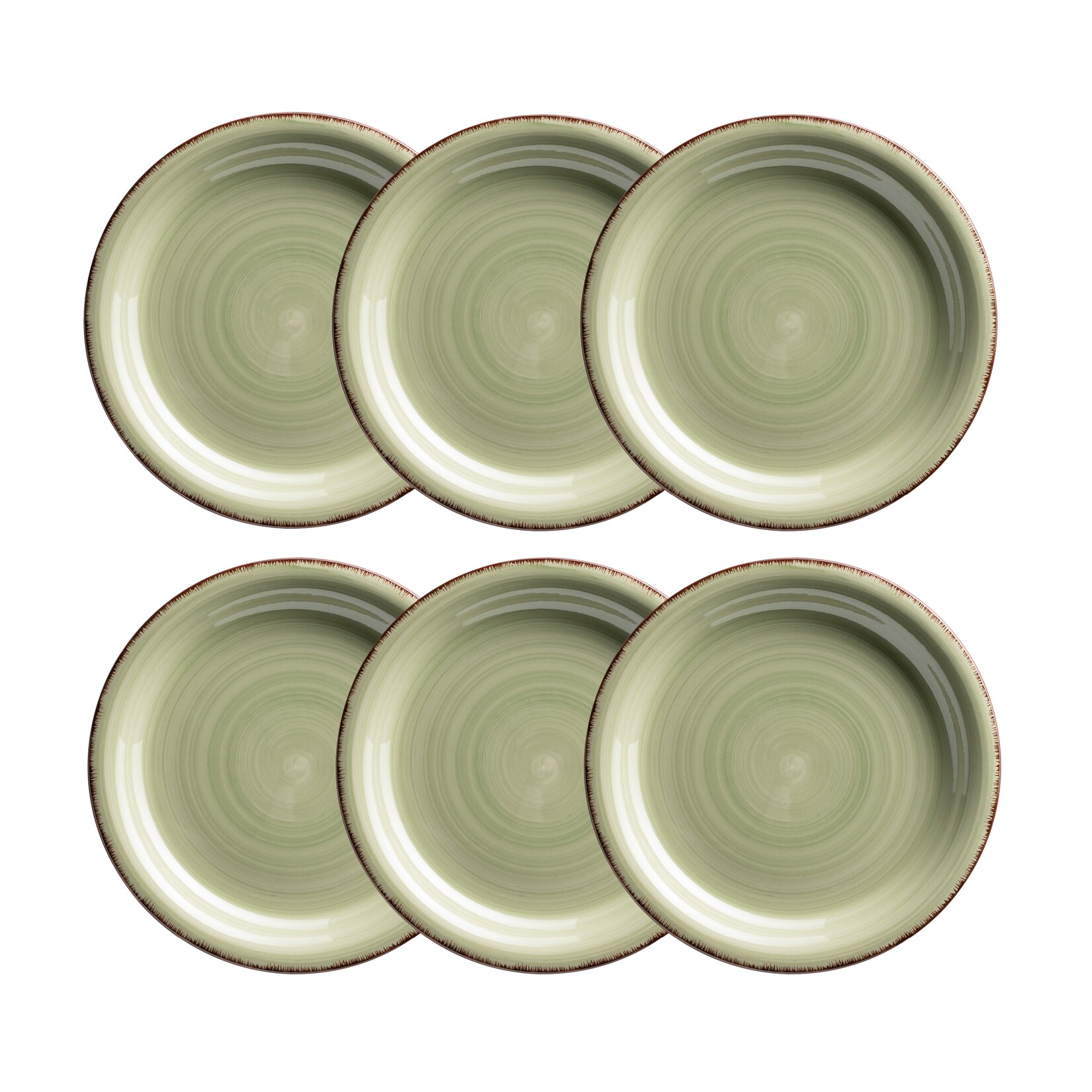 Dessertteller-Set, Steingut LUMACA