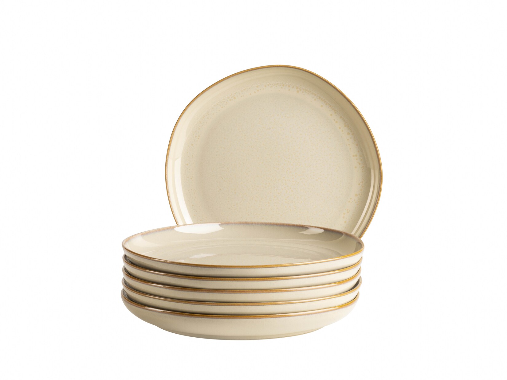 Dessertteller Set, Steinzeug Cordelia