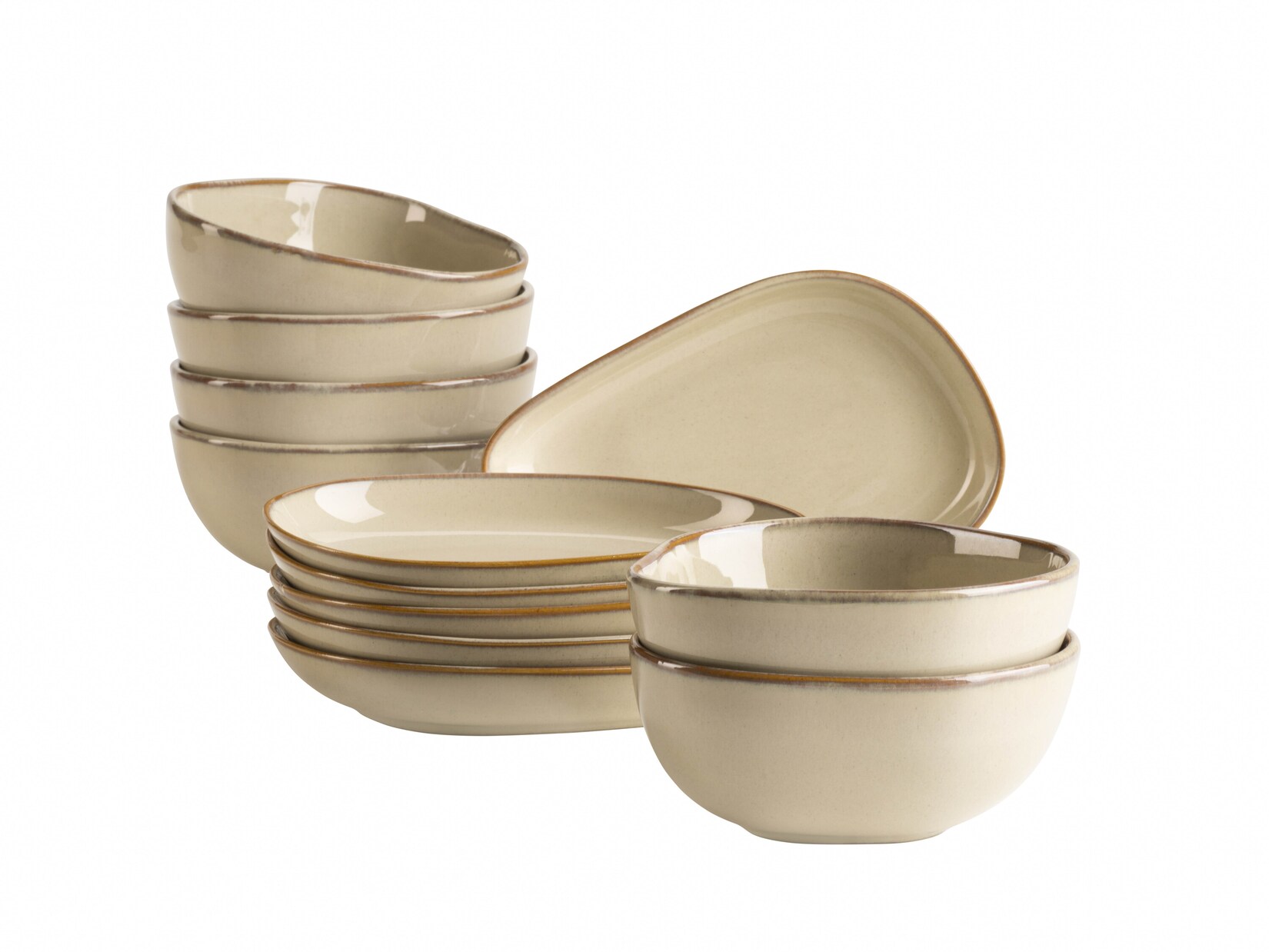 Snacking-Set, Steinzeug Cordelia