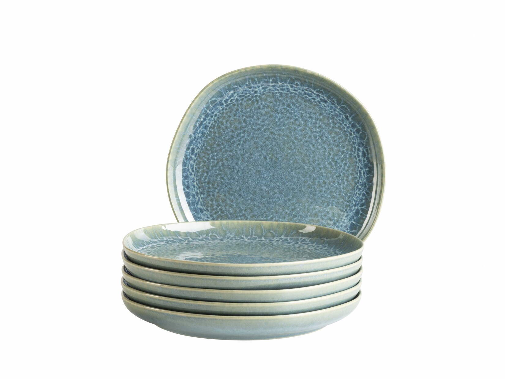 Dessertteller Set, Steinzeug Cordelia