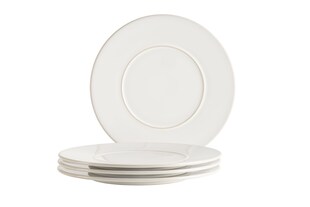 Mäser Speiseteller Set, Steinzeug Unico 