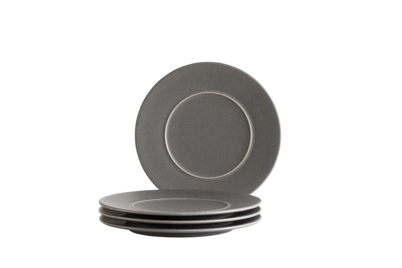 Dessertteller Set, Steinzeug Unico