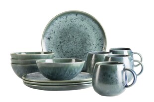 Mäser Frühstücks Set, Steinzeug Carellia 