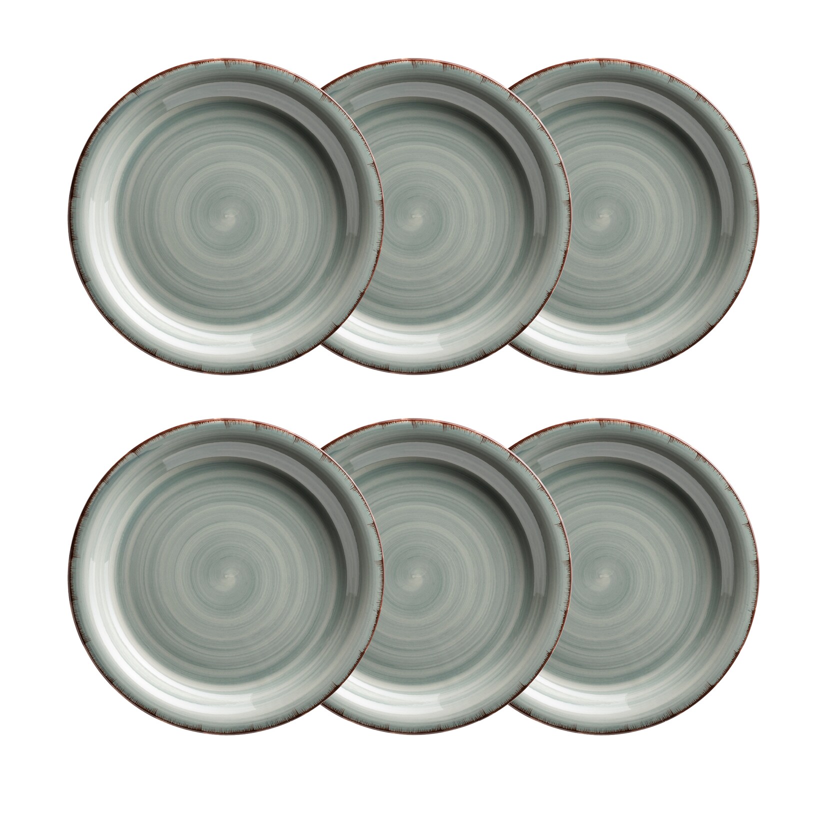Dessertteller-Set, Steingut LUMACA