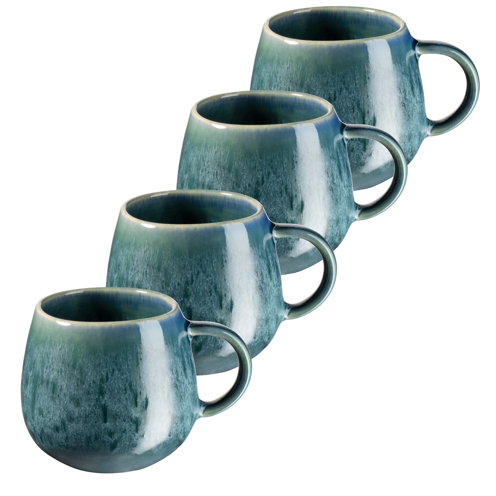 Kaffeebecher-Set, Steinzeug Carellia