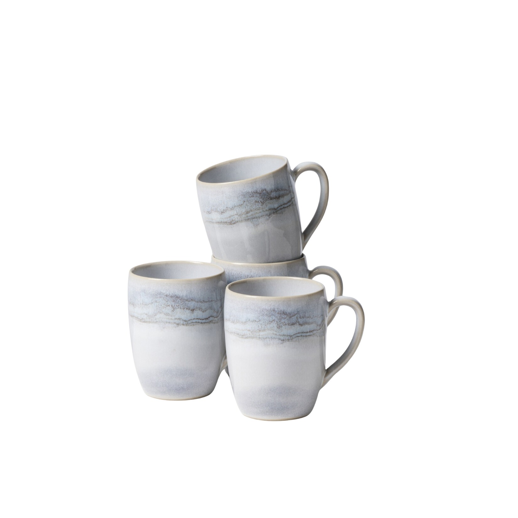 Kaffeebecher-Set, Steinzeug TIEFER SEE