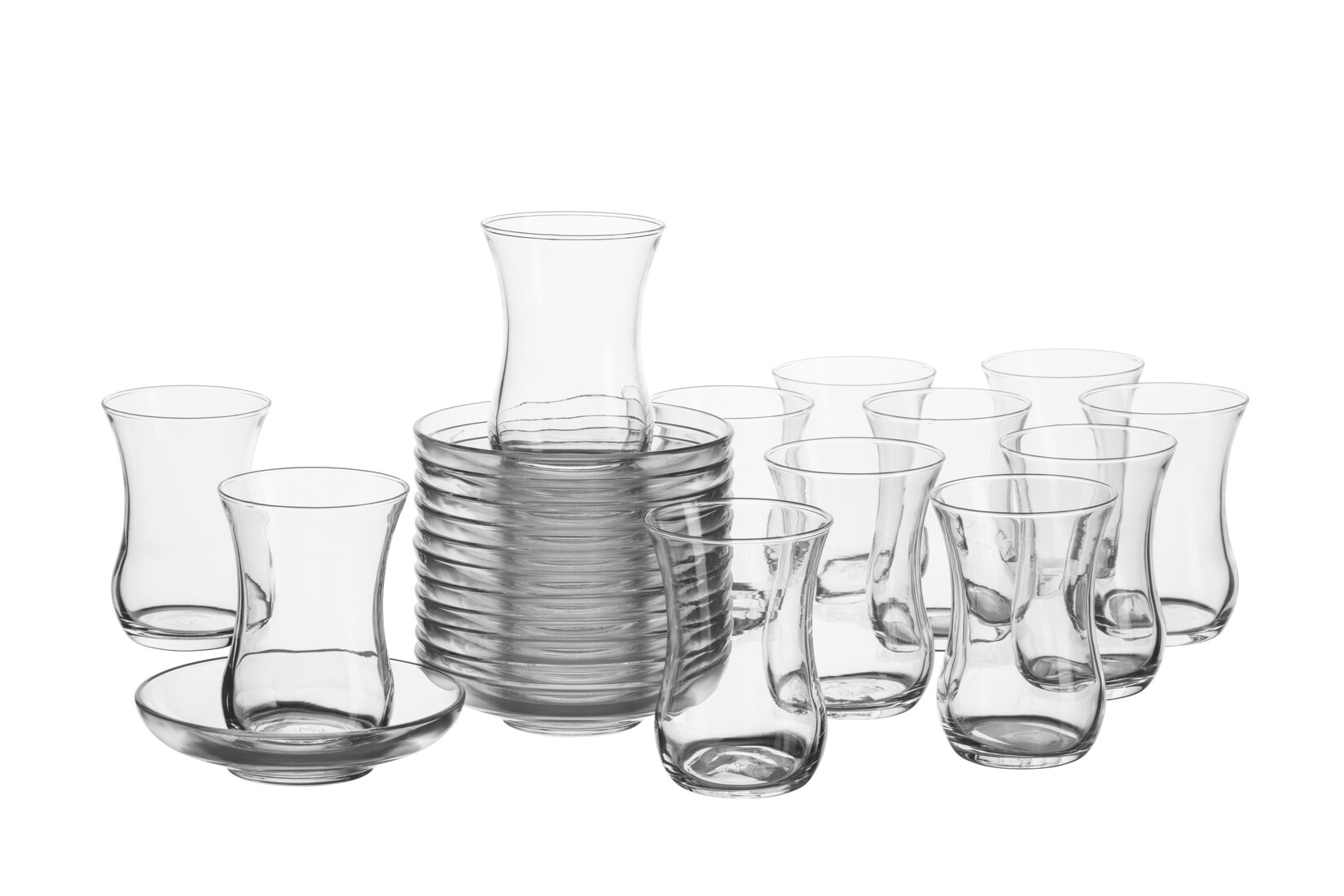 Teeglas-Set - Transparent